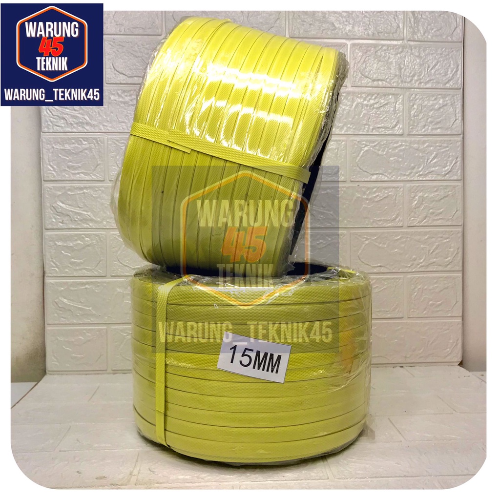 Plastik Strapping Straping Band 15mm 15 mm berat 7 kg