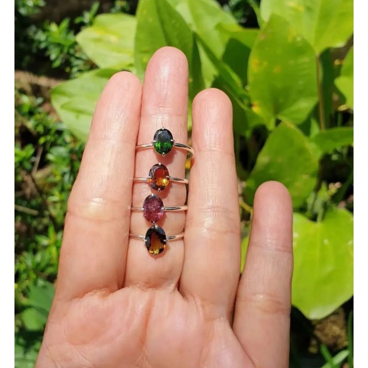 cincin perak cincin permata cincin batu