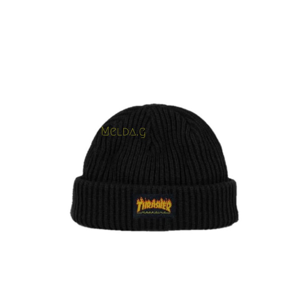 COD-Topi Kupluk Pria wanita Beanie Hat Trasher Distro Trendy Masa Kini Harga Terjangkau