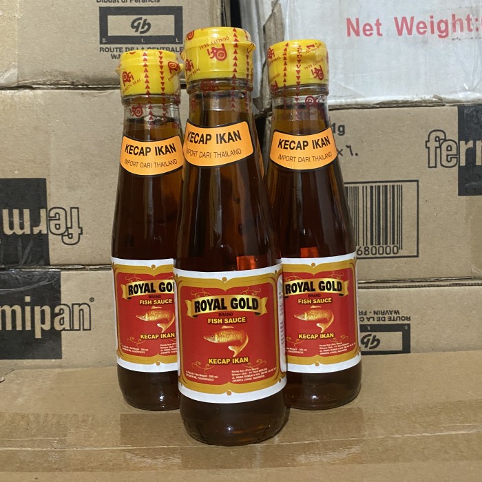 Royal Gold Fish Sauce 200 ml Kecap Ikan