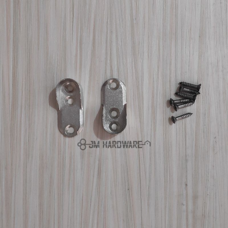 Bracket pipa oval / gantungan pipa oval / braket oval