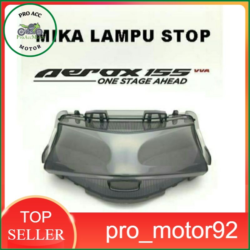 Mika Stoplamp Aerox 155 Smoke