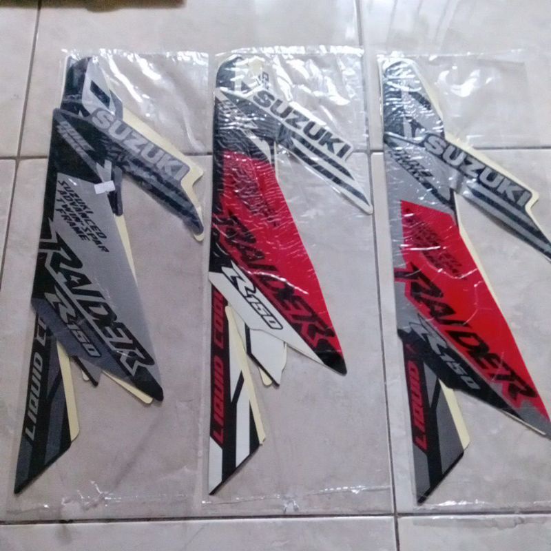 striping list satria fu fi injeksi spesial raider