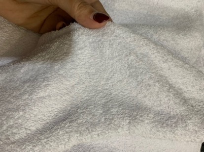 Raishacollection Handuk Mutia Tanggung Warna Putih Uk. 50x100 Cm