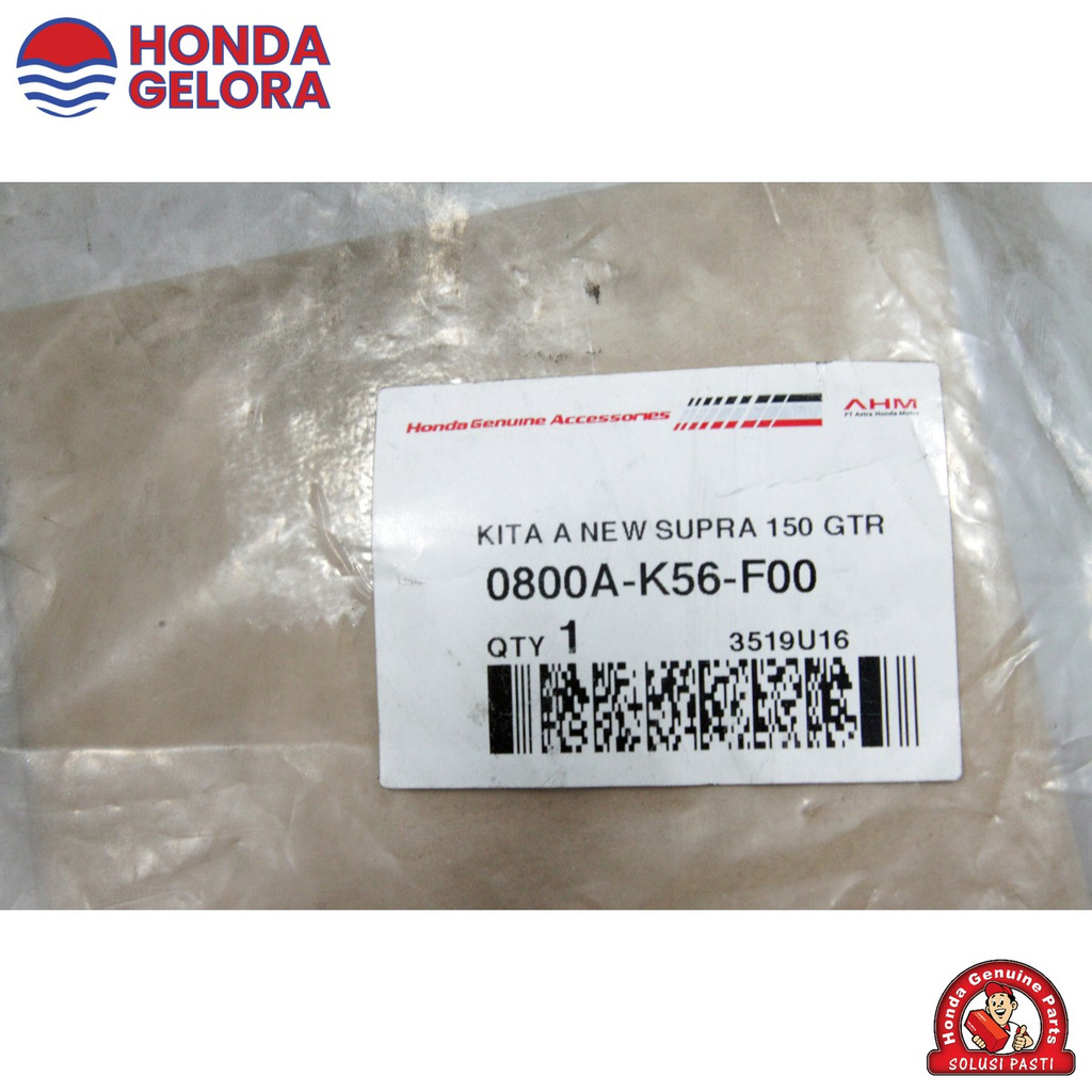 AKSESORIS MOTOR NEW SUPRA 150 GTR - KITA A NEW SUPRA 150 GTR - 0800AK56F00