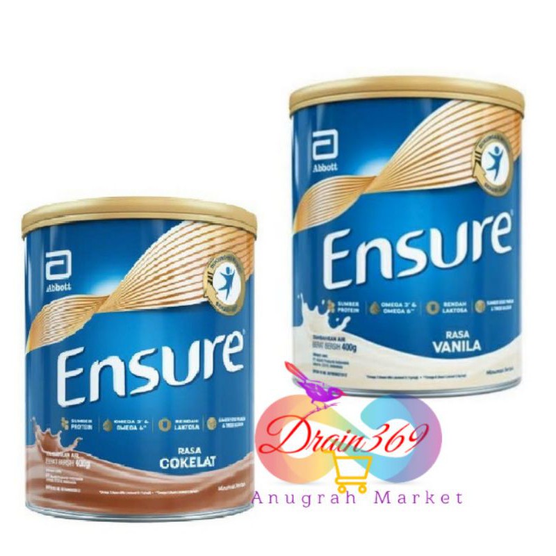 

ENSURE GOLD VANILA/COKLAT 380GR