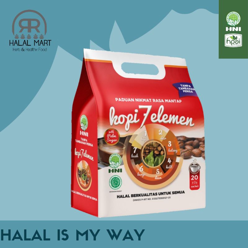 

KOPI HERBAL SEVEL 7 ELEMEN HPAI SACHET KESEHATAN