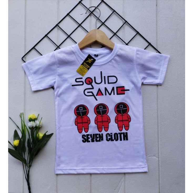 KAOS ANAK SQUID GAME TERBARU KAOS SQUID GAME