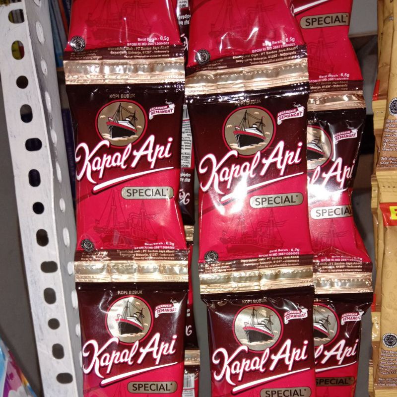 

[Harga grosir] Kopi kapal api kopi special mini 6.5 gram 1 renceng isi 10 pcs