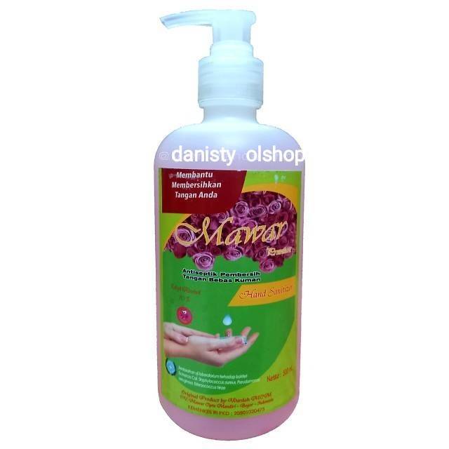 Hand Sanitizer mawar / sanitizer 500 ml liter /bungkus bable wrap