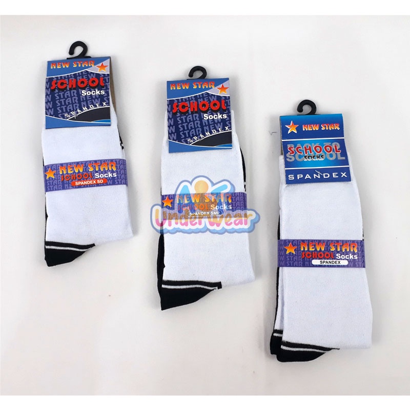 AT163-Kaos kaki sekolah SD SMP SMA