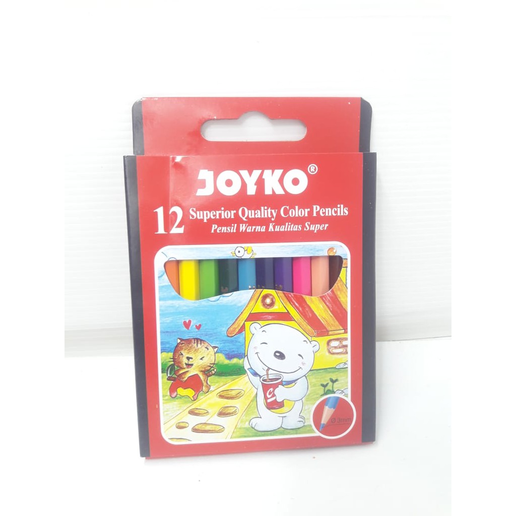

Pensil Warna Joyko 12 Warna Kecil