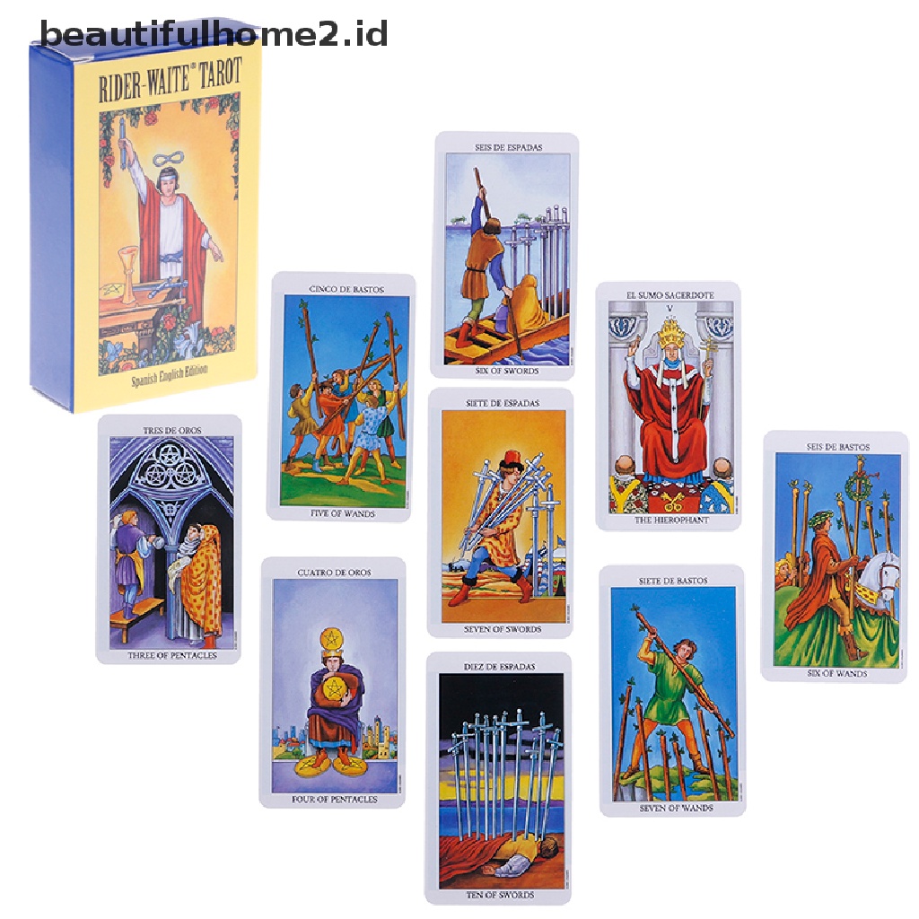 (Beautifulhome2.Id) 78 Kartu Tarot Original