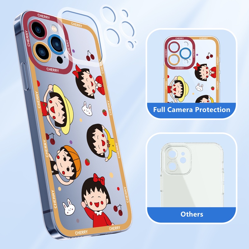 Dllencase Casing Soft Case TPU Motif Kartun For iPhone 14 13 Pro Max / 6 + / 6s + / 7 / 7 + / 8 / 8 + / X / XS / XR / XS Max / 11 / 12 / 13 / A2 Pro Max