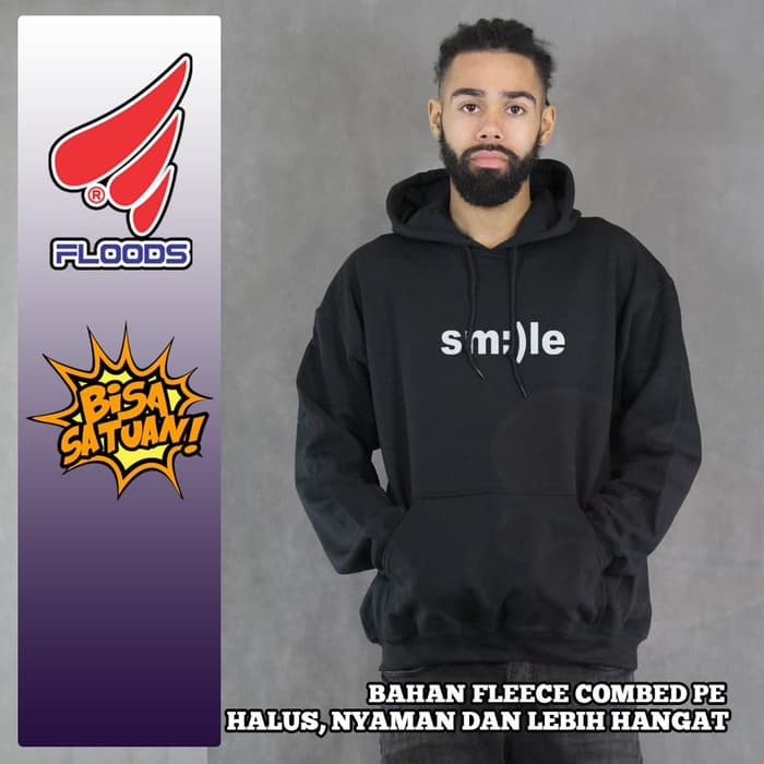 (TERLARIS) HOODIE JAKET SMILE RAPYOURBAE TERBARU REZA ARAP OKTOVIAN -Palace Store