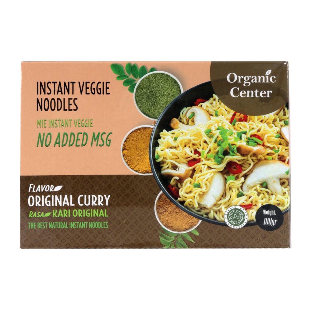 

Organic Center - Instant Veggie Noodle - Mie Veggie Instan NON MSG - 100g