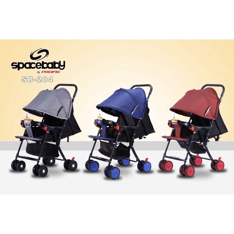 SPACE BABY STROLLER SB 204 KERETA DORONG BAYI - Stroller Bayi