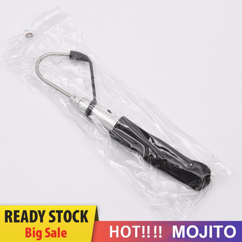 MOJITO Telescopic Sea Fishing Gaff Stainless Aluminum Alloy Spear Hook Tackle