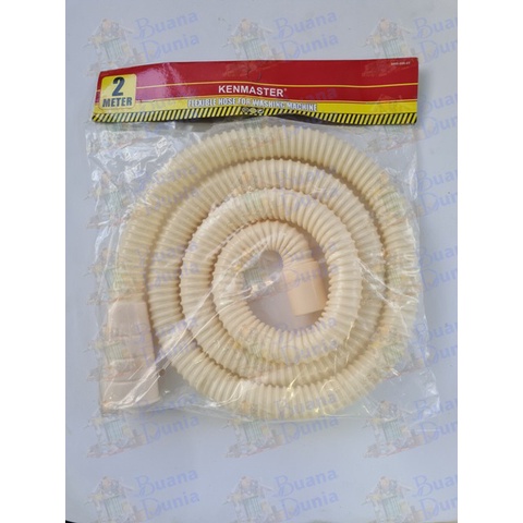 Selang Mesin Cuci PVC 2m | Slang Pembuangan Air | Saluran Mesin Cuci