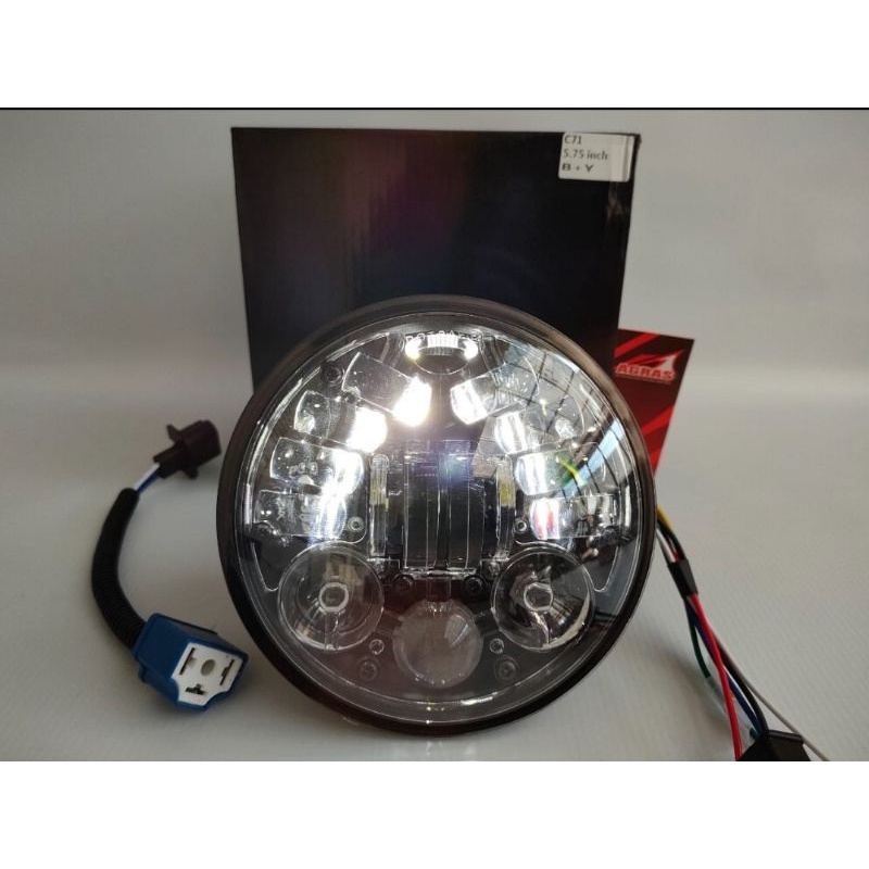 Lampu Daymaker 16 Led 5,75in - 19 Led 7in cb vixion ninja tiger megapro GL