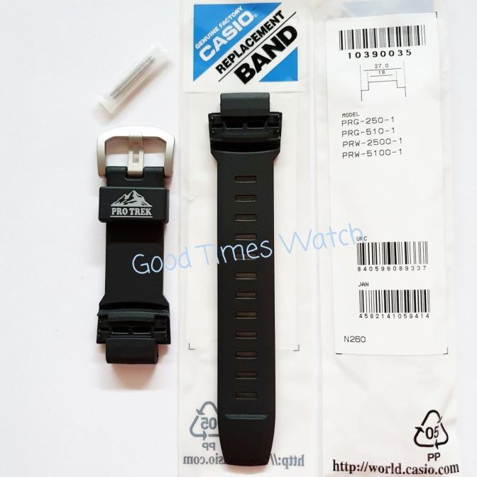 Strap Pro Trex Prg-250 Prg-510 Prw-2500 Prg-200 Prg 200 Casio Original Terbaru