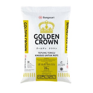 

PROMO [COD] GOLDEN CROWN Tepung Terigu Khusus untuk Roti 25 KG