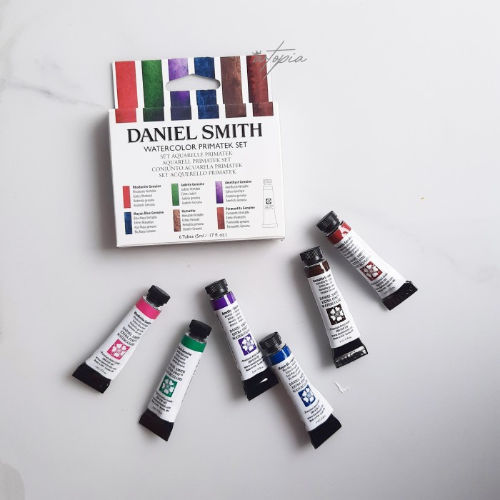 

Daniel Smith Watercolor Primatek Essential Set 6 Colors 5ml/tube - Primatek