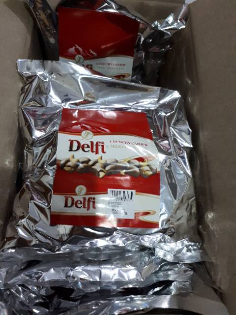 Gooku 28 Store Coklat Delfi Mede 1Kg / Coklat Delfi Almond 1Kg /Coklat Kiloan Delfi/Coklat Delfi
