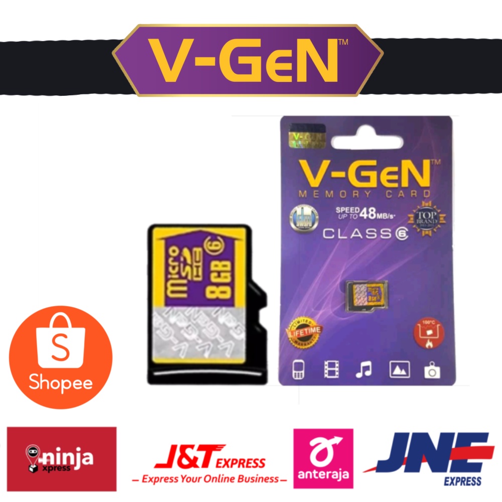 MEMORY V-GEN 8GB ASLI ORIGINAL BERGARANSI RESMI/ MEMORY BAGUS GROSIR