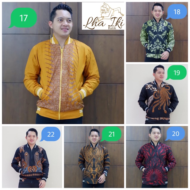 JAKET BOMBER BATIK TERKEREN TERBARU TERMURAH