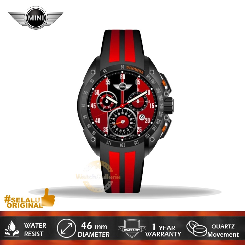 Jam Tangan Pria MINI COOPER 160101 Original Murah