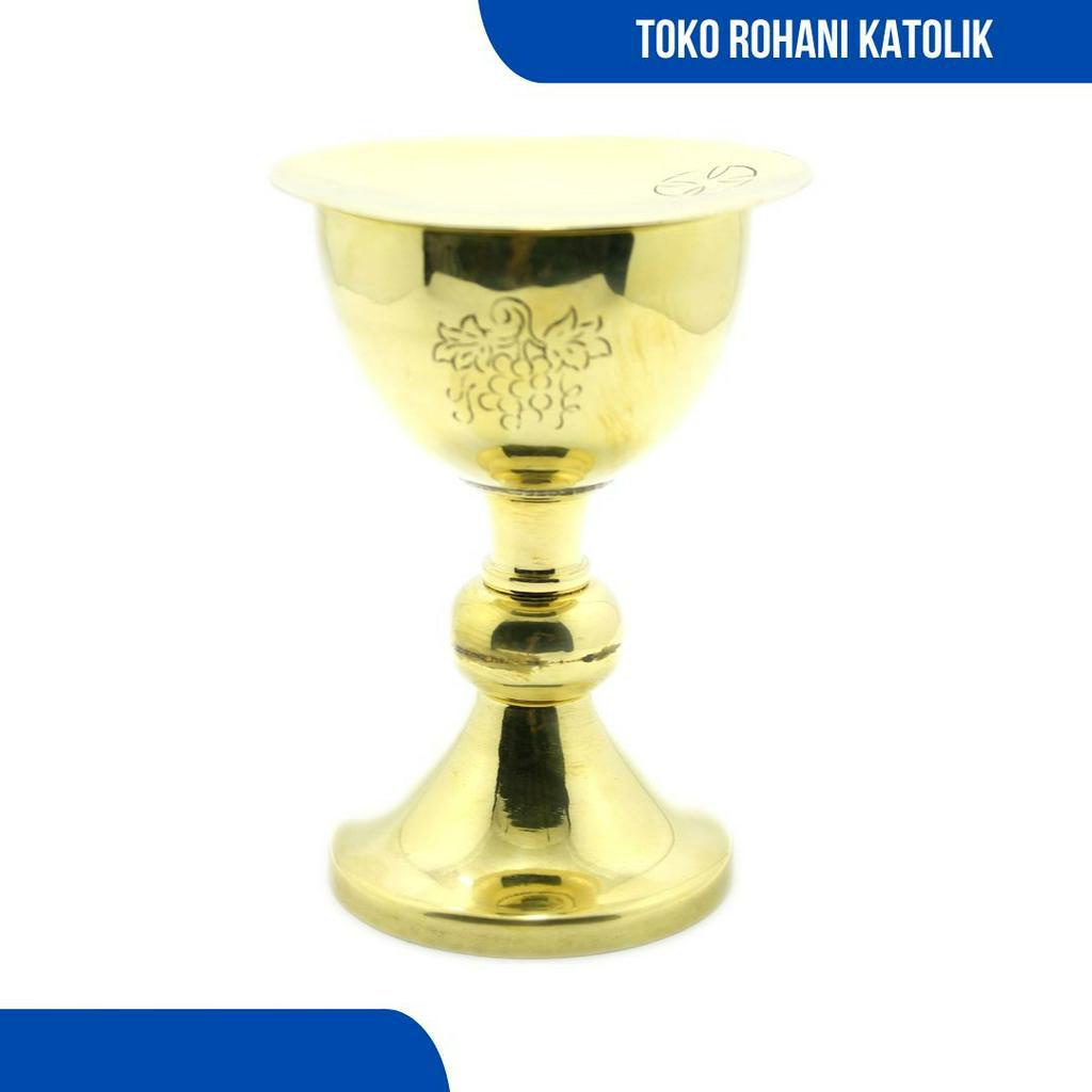 PIALA PERJAMUAN KATOLIK / PIALA KUNINGAN / PERALATAN MISA KATOLIK