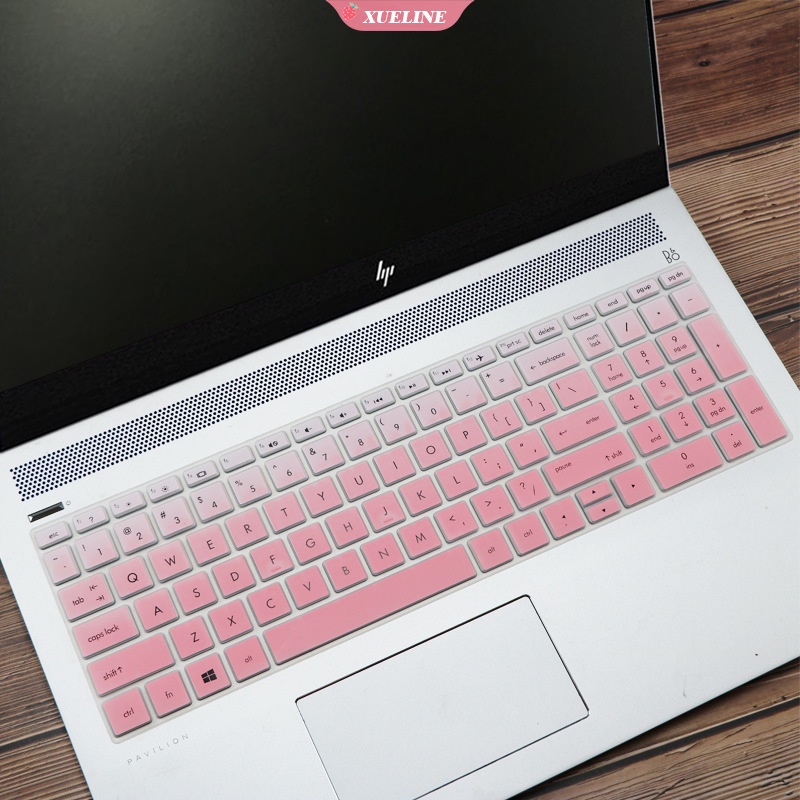 Cover Keyboard Laptop 15.6 Inch Bahan Silikon Tahan Air Dan Debu Untuk HP Light &amp; Shadow Gen 6 Ryzen R5