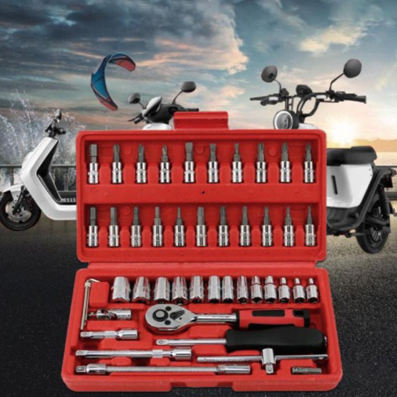 Socket french set tools 46 in 1