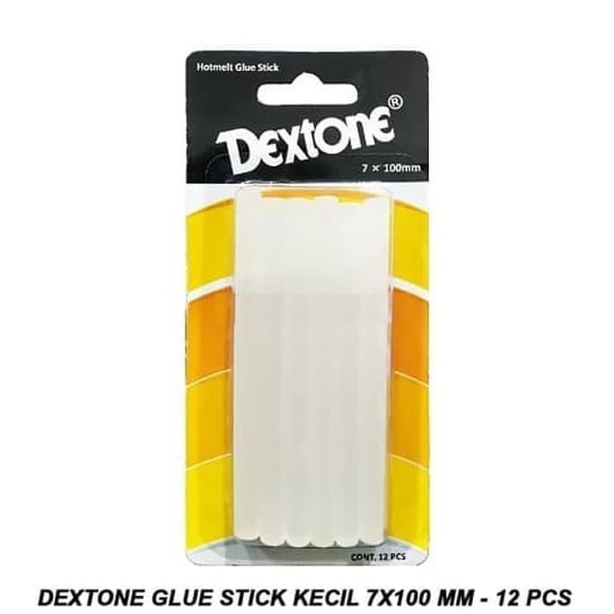 

Dextone Glue Stick Kecil Lem Lilin Bakar Kecil ( 7X100 Mm ) Isi 12Pcs Dhtron92 Kualitas Baik