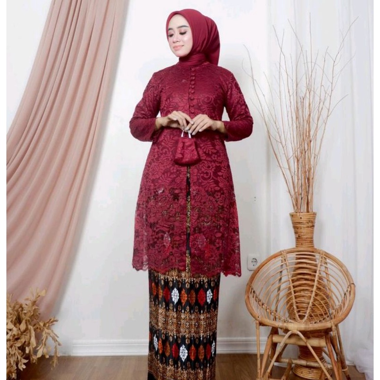 TUNIK BROKAT KANCING SERIBU GLITTER