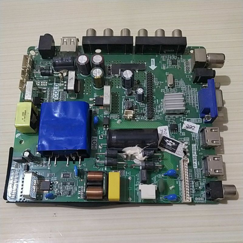 MB MAINBOARD MOTHERBOARD MOBO MESIN TV LED AKARI LE-43D88SB
