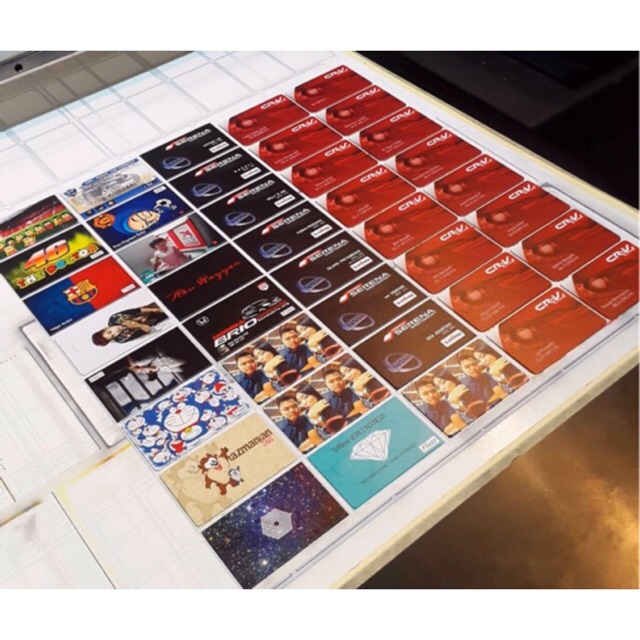 Custom Kartu E-money, Flazz, BRI Brizzi