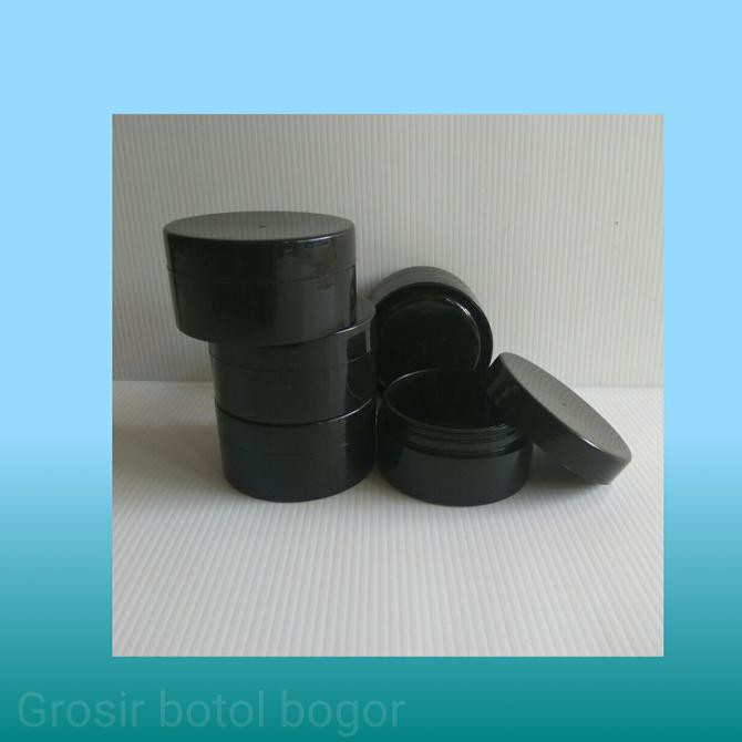 POT LULUR 50 GRAM HITAM \U002F POT POMADE 50 GRAM \U002F POTCREAM 50 GRAM HITAM