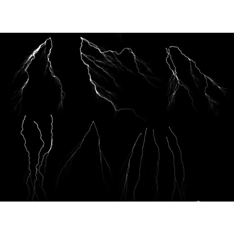 50 Lightning - Photoshop Brushes