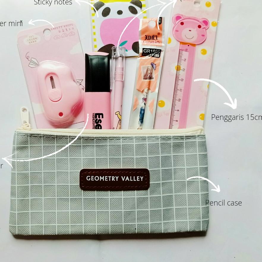 

Special SET ALAT TULIS 7 IN 1/PAKET ALAT TULIS 7 IN 1/SET STATIONARY FANCY/SET STATIONERY AESTHETIC .. .. .. ..