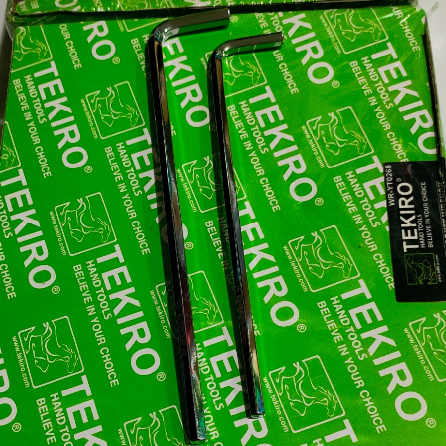 Kunci L 5 Mm Dan 6 Mm Tekiro - Kunci L 2 Pcs 5&6 Mm Tekiro Panjang
