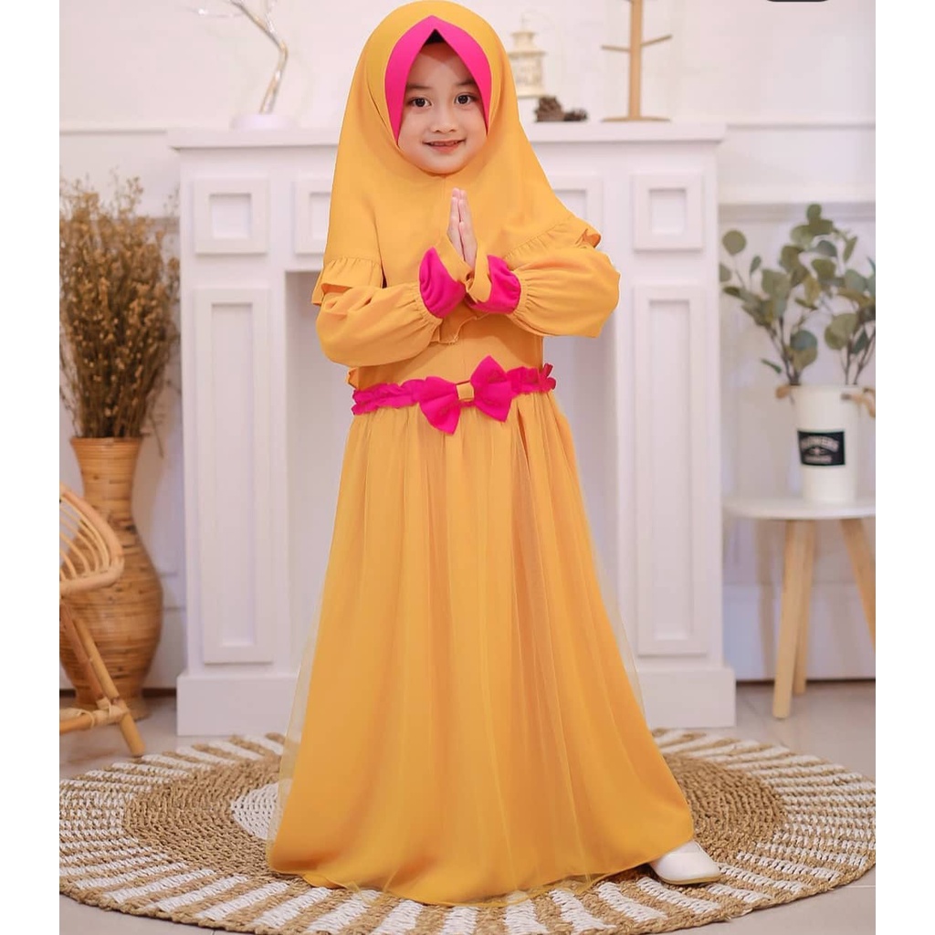 Gamis Syar'i Anak / Gamis Anak Modern / Gamis Anak terbaru 2021/ Gamis Anak Hits / Gamis Anak Perempuan 3-4 Tahun / Baju Muslim Anak Set Kerudung / Setelan Anak Gamis Anak Umur 8-10 Tahun Gamis anak Murah Terlaris Baju Gamis perempuan Satu Set Khimar S43