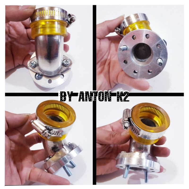 INTEK/INTAKE MANIPUL MANIPOL KARBURATOR PE28 PE24 PE26 MOTOR JUPITER Z/JUPITER MX/JUPITER Z/MX KING