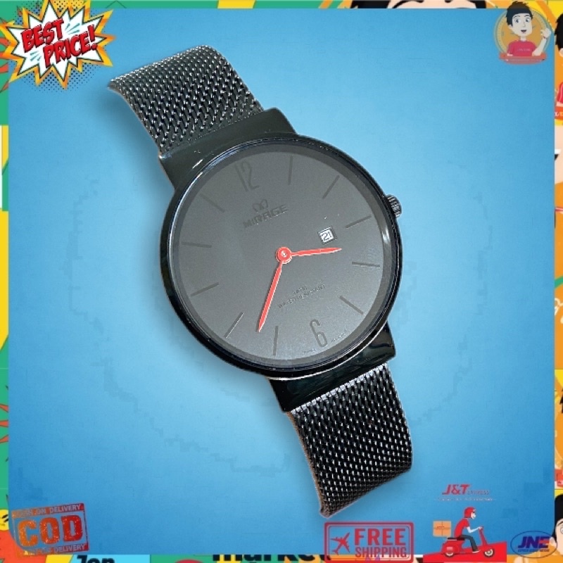 MIRAGE watch original fullblack stell