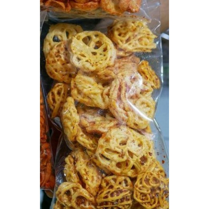 

kerupuk bantat pedas