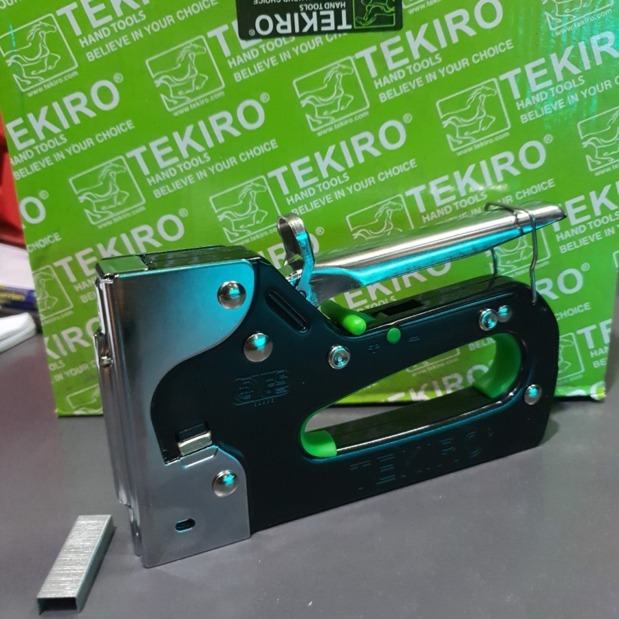 TEKIRO STAPLE TEMBAK 6-14MM STAPLER GUN 3IN1 STAPLES TACKER GT-SG1672