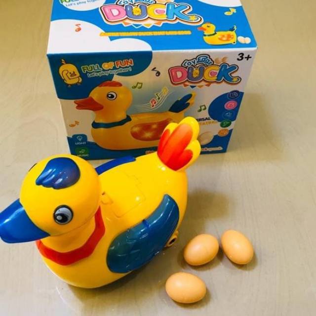 Mainan Bebek Bertelur (COD) Gratis Ongkir