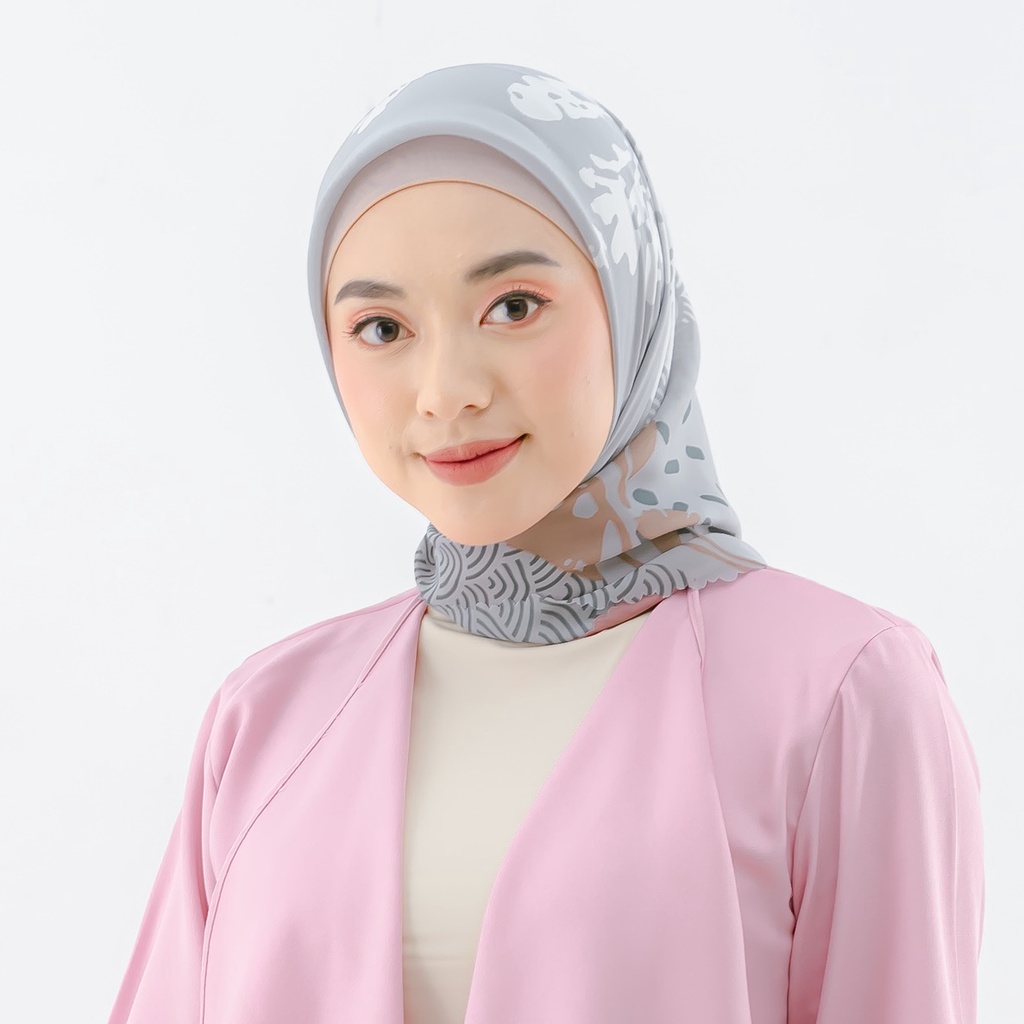 Maula Hijab - Jilbab Segi Empat Motif Potton Premium Quality Motif 3-7