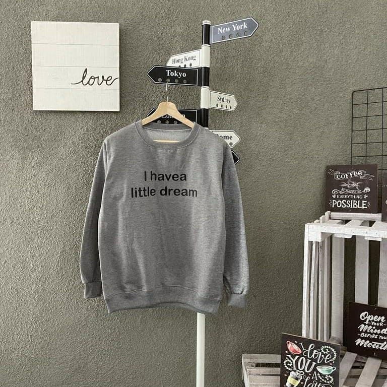 Nara Grosir - I Have Little Dream Sweater | Fashion Terkini | Sweater Termurah